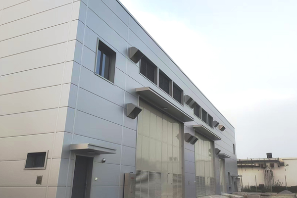 Exterior wall sandwich panel renovation project for the 110KV substation construction of Xizhong Technology (Suzhou) Co., Ltd