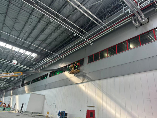 Renovation project of the enclosure structure for the new construction of Brembo Nanjing Automotive Components Co., Ltd